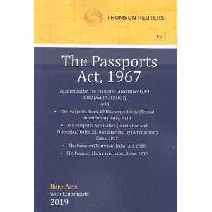 Thomson Reuters The Passports Act, 1967 [Bare Acts with Comment]